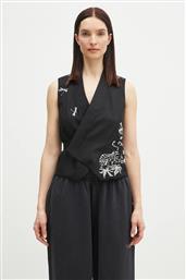 ΜΑΛΛΙΝΟ ΓΙΛΕΚΟ ΧΡΩΜΑ: ΜΑΥΡΟ, FF52GI0109RA.99 KENZO