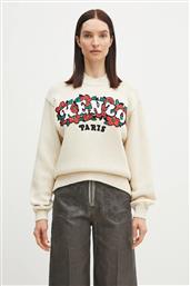 ΜΑΛΛΙΝΟ ΠΟΥΛΟΒΕΡ X VERDY ΧΡΩΜΑ: ΜΠΕΖ, FF52PU4913CX.02 KENZO