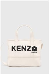 ΤΣΑΝΤΑ UTILITY SMALL TOTE BAG ΧΡΩΜΑ: ΜΠΕΖ, FE68SA910F36.03 KENZO