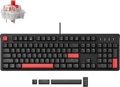 K8M-B1 GAMING ΑΣΥΡΜΑΤΟ ΠΛΗΚΤΡΟΛΟΓΙΟ ΜΕ RED SWITCH RGB 80% (EN) KEYCHRON