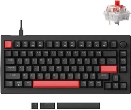 K8M-B3 GAMING ΑΣΥΡΜΑΤΟ ΠΛΗΚΤΡΟΛΟΓΙΟ ΜΕ BROWN SWITCH RGB 80% (US) KEYCHRON