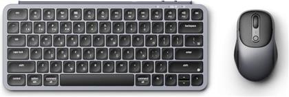 B1 PRO COMBO ULTRA-SLIM ΑΣΥΡΜΑΤΟ BLUETOOTH ΣΕΤ ΠΛΗΚΤΡΟΛΟΓΙΟ ΠΟΝΤΙΚΙ - SPACE GREY KEYCHRON