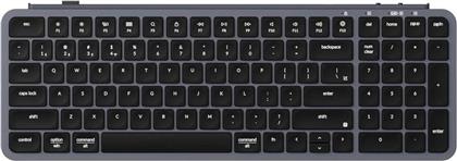 B2 PRO ULTRA-SLIM ΑΣΥΡΜΑΤΟ BLUETOOTH ΠΛΗΚΤΡΟΛΟΓΙΟ - SPACE GREY (US) KEYCHRON