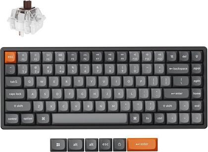 K2M-J3 ΑΣΥΡΜΑΤΟ BLUETOOTH ΜΗΧΑΝΙΚΟ ΠΛΗΚΤΡΟΛΟΓΙΟ BROWN SWITCH (US) KEYCHRON