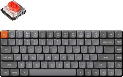 K3MH1 MAX GAMING ΑΣΥΡΜΑΤΟ ΜΗΧΑΝΙΚΟ ΠΛΗΚΤΡΟΛΟΓΙΟ RGB ΓΚΡΙ (US) KEYCHRON