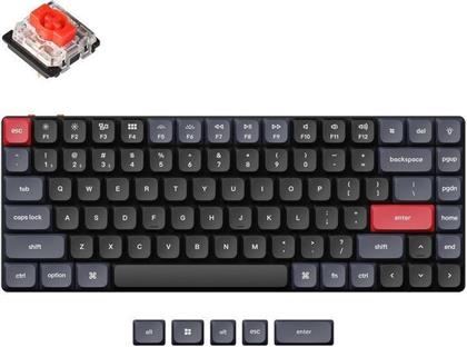 K3PB1GAMING ΑΣΥΡΜΑΤΟ ΜΗΧΑΝΙΚΟ ΠΛΗΚΤΡΟΛΟΓΙΟ RGB ΜΑΥΡΟ (US) KEYCHRON