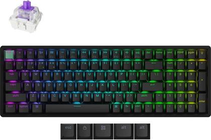 K4 HE (K4H-J1) ΑΣΥΡΜΑΤΟ ΗALL EFFECT GAMING ΠΛΗΚΤΡΟΛΟΓΙΟ 96% ΜΕ MAGNETIC ΔΙΑΚΟΠΤΕΣ ΚΑΙ RGB ΦΩΤΙΣΜΟ (ΑΓΓΛΙΚΟ US) KEYCHRON