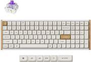 K4 HE (K4H-Q1) SPECIAL WOOD EDITION WHITE WIRELESS MAGNETIC HALL EFFECT RGB KEYBOARD 96% U KEYCHRON