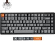 ΠΛΗΚΤΡΟΛΟΓΙΟ K2 MAX K2M-J3 QMK WIRELESS MECHANICAL BROWN SWITCH HOT-SWAP 75% US KEYCHRON