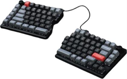 Q11 GAMING ΜΗΧΑΝΙΚΟ ΕΝΣΥΡΜΑΤΟ ΠΛΗΚΤΡΟΛΟΓΙΟ ΜΕ CUSTOM RED RGB - ΜΑΥΡΟ (US) KEYCHRON