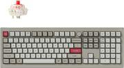 V6 MAX RETRO (V6M-R1) QMK/VIA BT/2,4/WIRED CUSTOM MECHANICAL KEYBOARD RED SWITCH 100% US KEYCHRON