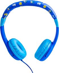 KIDDOBOO ΑΚΟΥΣΤΙΚΑ HEADPHONES BLUE (KBHP03-BLU)