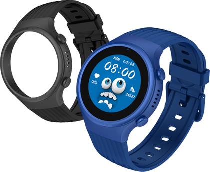 SMARTWATCH X LAGENIO WATCHME 4G K5 - BLUE + BLACK STRAP KIDDOBOO