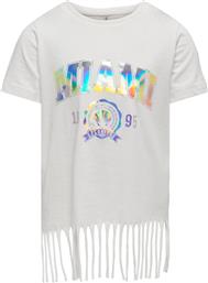 T-SHIRT 15296717 ΛΕΥΚΟ BOXY FIT KIDS ONLY