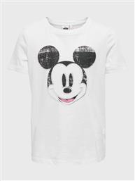 T-SHIRT MICKEY MOUSE 15271015 ΛΕΥΚΟ BOXY FIT KIDS ONLY από το MODIVO
