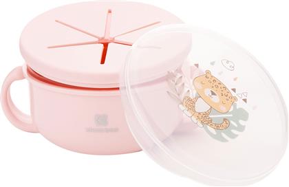 ΦΑΓΗΤΟΔΟΧΕΙΟ ΜΕ ΚΑΠΑΚΙ (15X9.5X12.5) 380ML SAVANA PINK KIKKA BOO