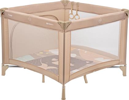ΠΑΡΚΟΚΡΕΒΑΤΟ (6-36 ΜΗΝΩΝ/ΕΩΣ 15KG) ENJOY BEIGE BEAR 2023 KIKKA BOO