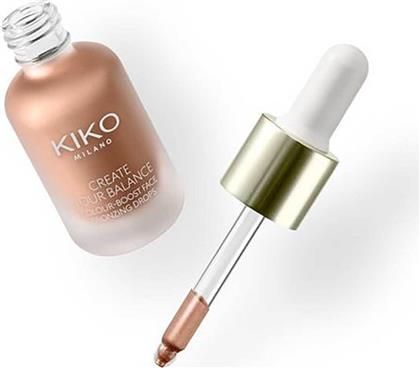 CREATE YOUR BALANCE COLOUR BOOST FACE BRONZING DROPS - KC000000640002B 02 LIQUID CONTOUR KIKO MILANO