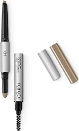 EYEBROW MULTITASKER 3-IN-1 01 LIGHT BLONDS KIKO MILANO