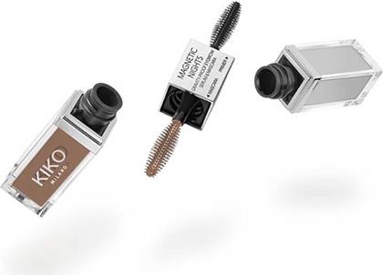 MAGNETIC NIGHTS GRAVITY-PROOF EYEBROW SERUM & MASCARA - KC000000933001B 02 AUBURN KIKO MILANO