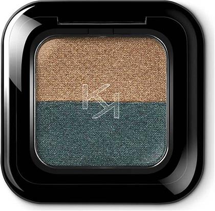 NEW BRIGHT DUO EYESHADOW 1,8 GR 15 CLASSIC GOLD/GREEN TEAL KIKO MILANO