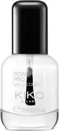 NEW POWER PRO NAIL LACQUER 11 ML 01 TRANSPARENT KIKO MILANO