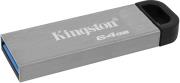 DTKN/64GB DATATRAVELER KYSON 64GB USB 3.2 FLASH DRIVE KINGSTON από το e-SHOP