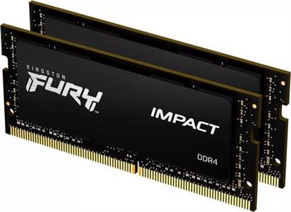 FURY IMPACT SODIMM DDR5 4800 2X16GB C38 ΜΝΗΜΗ RAM KINGSTON