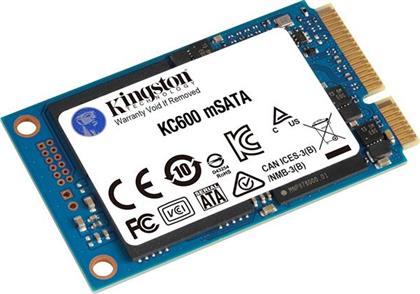 KC600 MSATA 256GB SSD ΕΣΩΤΕΡΙΚΟΣ ΔΙΣΚΟΣ KINGSTON από το ΚΩΤΣΟΒΟΛΟΣ