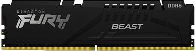 ΜΝΗΜΗ RAM FURY BEAST BLACK KF552C40BBK2-16 DDR5 16GB (2X8GB) 5200MHZ ΓΙΑ DESKTOP KINGSTON