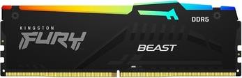 ΜΝΗΜΗ RAM FURY BEAST RGB KF556C40BBAK2-32 DDR5 32GB (2X16GB) 5600MHZ ΓΙΑ DESKTOP KINGSTON