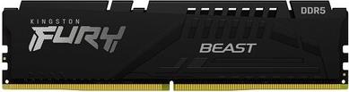 ΜΝΗΜΗ RAM KF560C40BBK2-32 FURY BEAST BLACK DDR5, 6000MHZ, 32GB KINGSTON