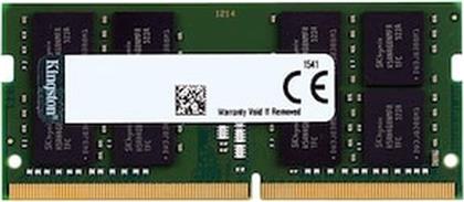 ΜΝΗΜΗ RAM VALUERAM KVR26S19D8/16 DDR4 16GB 2666MHZ SO-DIMM ΓΙΑ LAPTOP KINGSTON