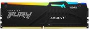 RAM FURY BEAST BLACK RGB 32GB DDR5 5600MT/S CL36 INTEL/AMD KF556C36BBE2A-32 KINGSTON