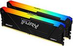 RAM KF426C16BB12AK2/32 FURY BEAST RGB 32GB (2X16GB) DDR4 2666MT/S CL16 DUAL KIT KINGSTON