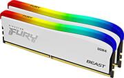 RAM KF432C16BWAK2/16 FURY BEAST RGB 16GB (2X8GB) DDR4 3200MHZ SPECIAL EDITION KINGSTON από το e-SHOP