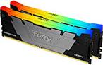 RAM KF432C16RB12AK2/32 FURY RENEGADE RGB 32GB (2X16GB) DDR4 3200MT/S CL16 DUAL KIT KINGSTON