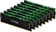 RAM KF432C16RBAK8/256 FURY RENEGADE RGB 256GB (8X32GB) DDR4 3200MHZ OCTA KIT KINGSTON