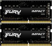 RAM KF432S20IBK2/16 FURY IMPACT 16GB (2X8GB) SO-DIMM DDR4 3200MHZ DUAL KIT KINGSTON