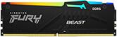 RAM KF552C40BBA-8 FURY BEAST RGB 8GB DDR5 5200MHZ CL38 XMP KINGSTON