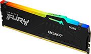 RAM KF560C40BBA-16 FURY BEAST RGB 16GB DDR5 6000MHZ CL40 KINGSTON από το e-SHOP