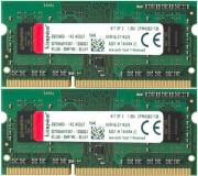 RAM KVR16LS11K2/8 VALUE RAM 8GB (2X4GB) SO-DIMM DDR3L1600ΜΗΖ DUAL KIT KINGSTON