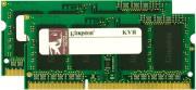 RAM KVR16S11K2/16 16GB (2X8GB) SO-DIMM DDR3 1600MHZ PC3-12800 VALUE RAM DUAL KIT KINGSTON από το e-SHOP