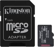 SDCIT2/16GB 16GB INDUSTRIAL MICRO SDHC UHS-I CLASS 10 U3 V30 A1 WITH SD ADAPTER KINGSTON