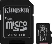 SDCS2/256GB CANVAS SELECT PLUS 256GB MICRO SDXC 100R A1 C10 CARD + SD ADAPTER KINGSTON