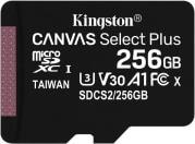 SDCS2/256GBSP CANVAS SELECT PLUS 256GB MICRO SDXC 100R A1 C10 SINGLE PACK KINGSTON από το e-SHOP