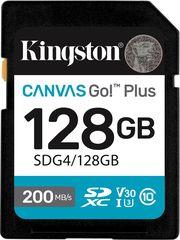 SDG4/128GB CANVAS GO PLUS GEN4 128GB SDXC U30 V30 A2 KINGSTON