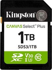 SDS3/1TB CANVAS SELECT PLUS GEN3 1TB SDXC 150MB/S C10 UHS-I U3 V30 KINGSTON