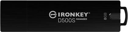 USB FLASH 8GB IRONKEY D500SM - TAA COMPLIANT KINGSTON