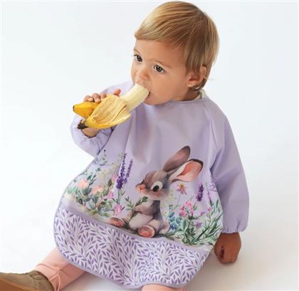 ΣΑΛΙΑΡΑ ΜΕ ΜΑΝΙΚΙΑ 4+ ΜΗΝΩΝ (43X69) LAVENDER BUNNY 5376 KIOKIDS